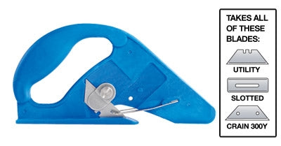 Crain 300 Loop Pile Cutter with blades