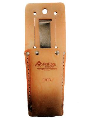 67-BC Leather Knife Pouch with Belt clip