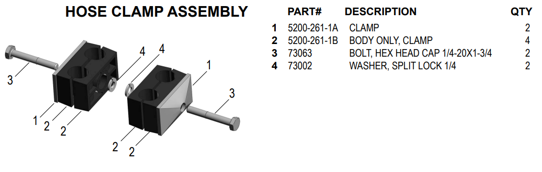 National 5200QL Hose Clamp Assembly