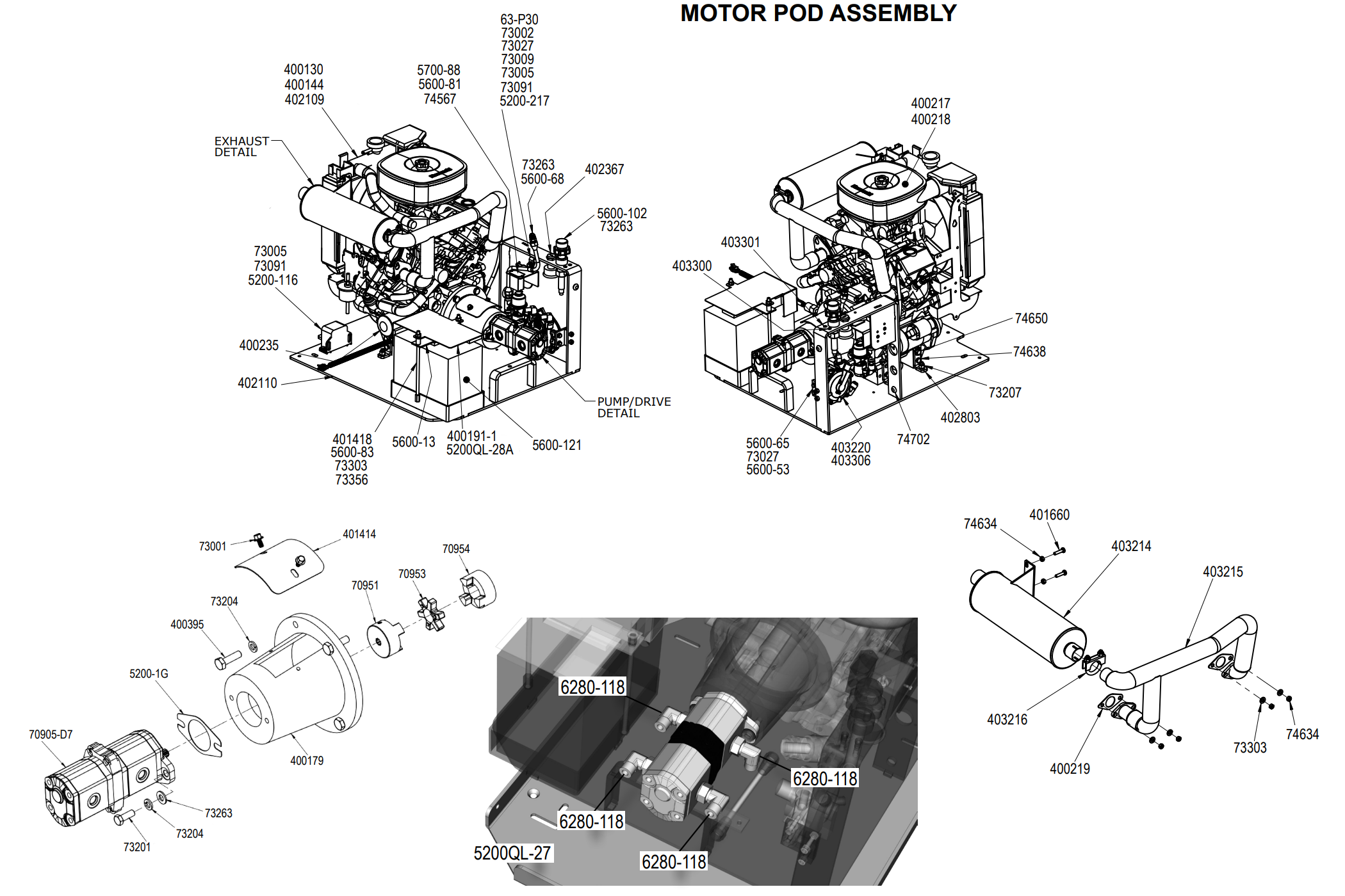 National 8000 Motor Pod Assembly – PreFloorTools.com