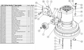 Taylor Tools 490 Floor Prep Plus 17" Base Assembly Parts