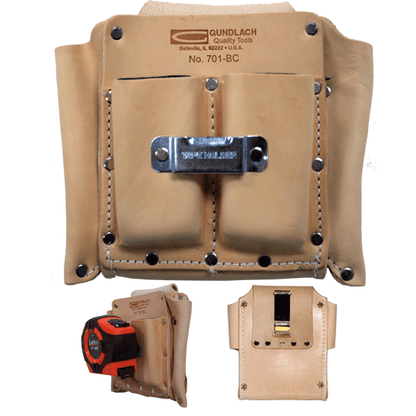 Gundlach 701-BC Multiple Tool Pouch with Belt Clip