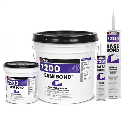 Adhesivo para base de pared Roberts 7200-30C, 30 oz.