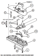 Crain 520 Swivel-Lock Stretcher