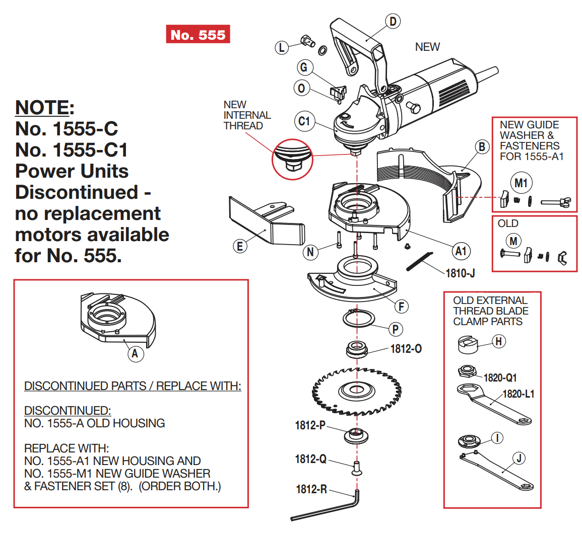 Crain undercut saw discount 555