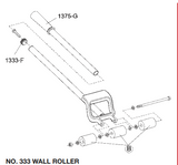 Crain No. 333 Wall Roller Replacement Parts