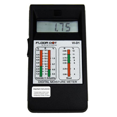Tego T03-0200 Wood & Concrete Moisture Meter w/Carrying Case