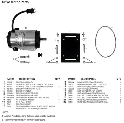 National 126 Single Pull Binding Brute Replacement Parts 