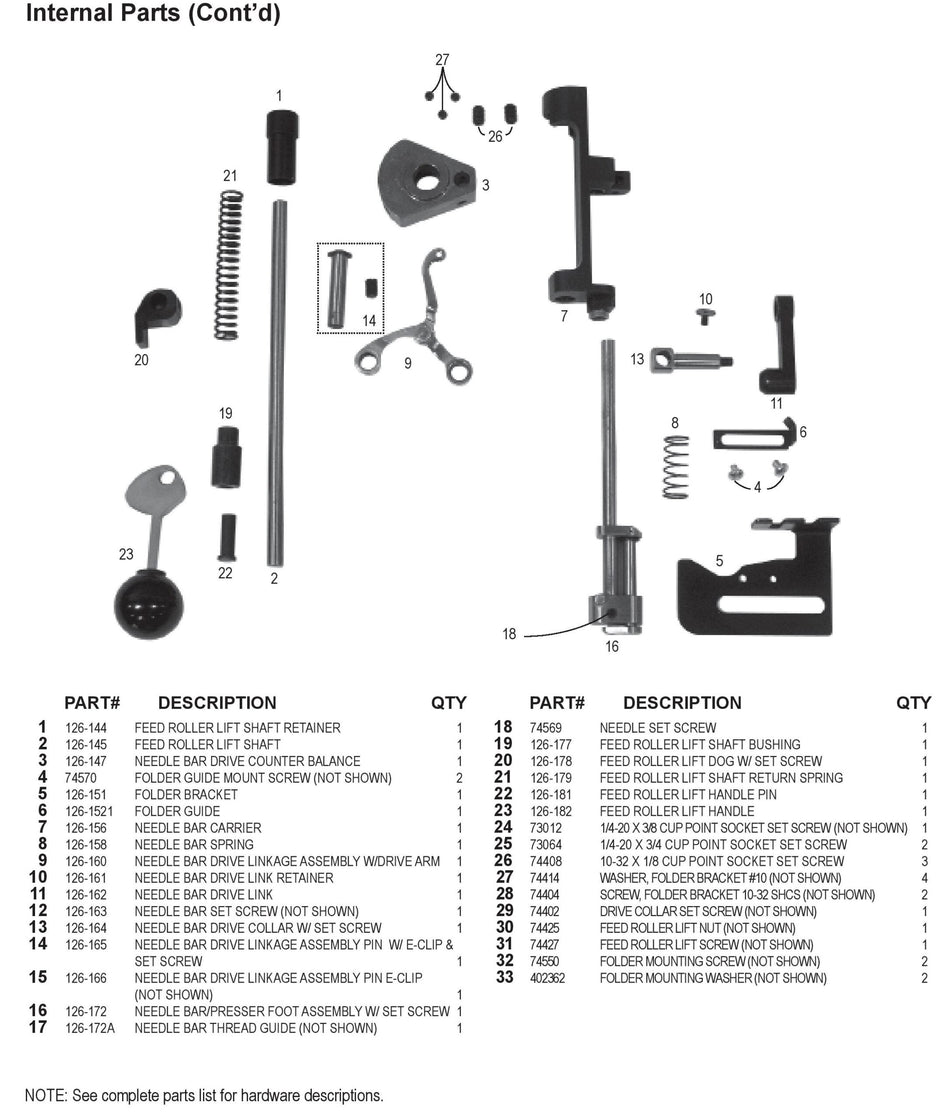 National 126 Single Pull Binding Brute Replacement Parts 9