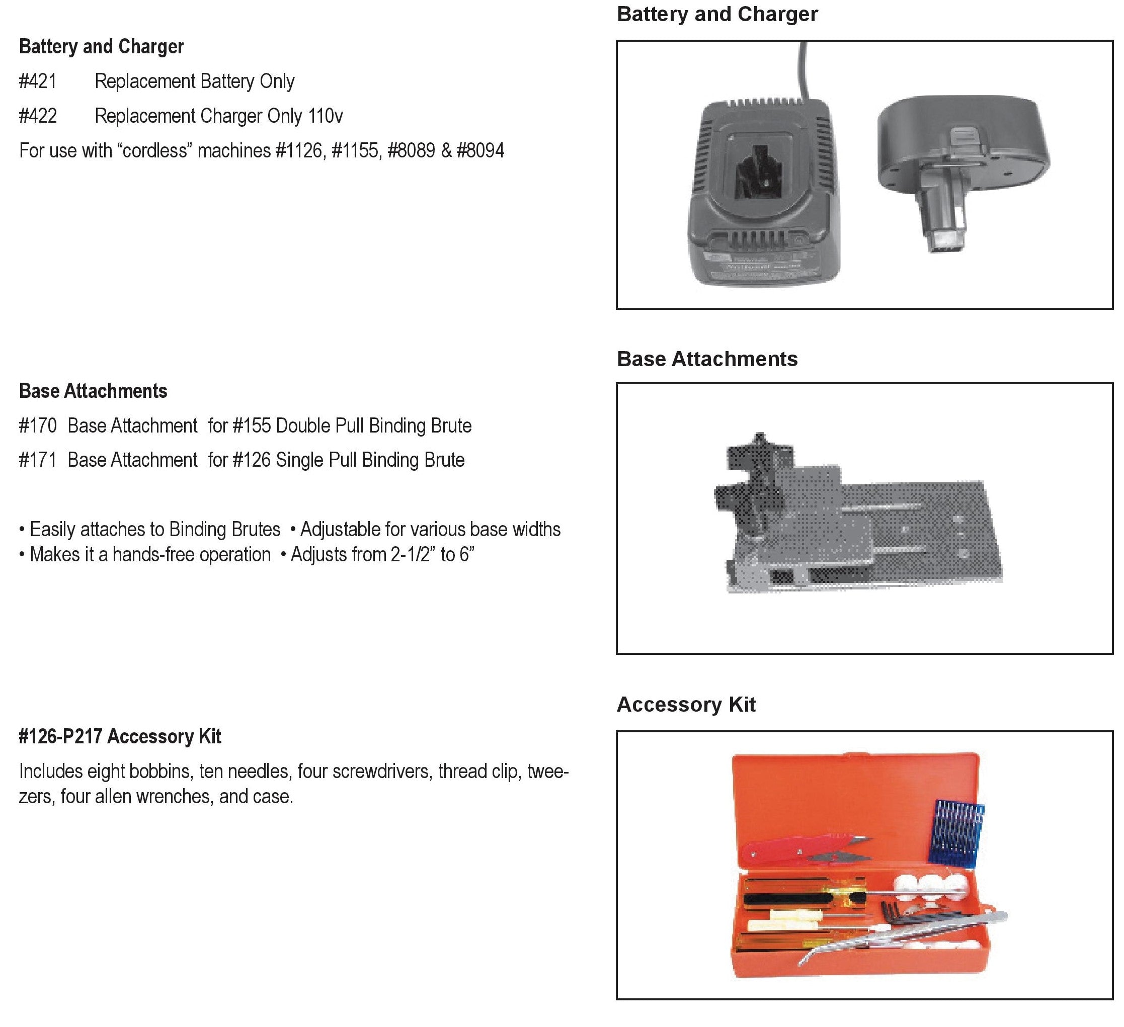National 126 Single Pull Binding Brute Replacement Parts 14
