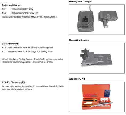 National 126 Single Pull Binding Brute Replacement Parts 14