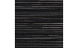 Chilewich Black Rib Weave 72" Marine Floor Covering Fabric