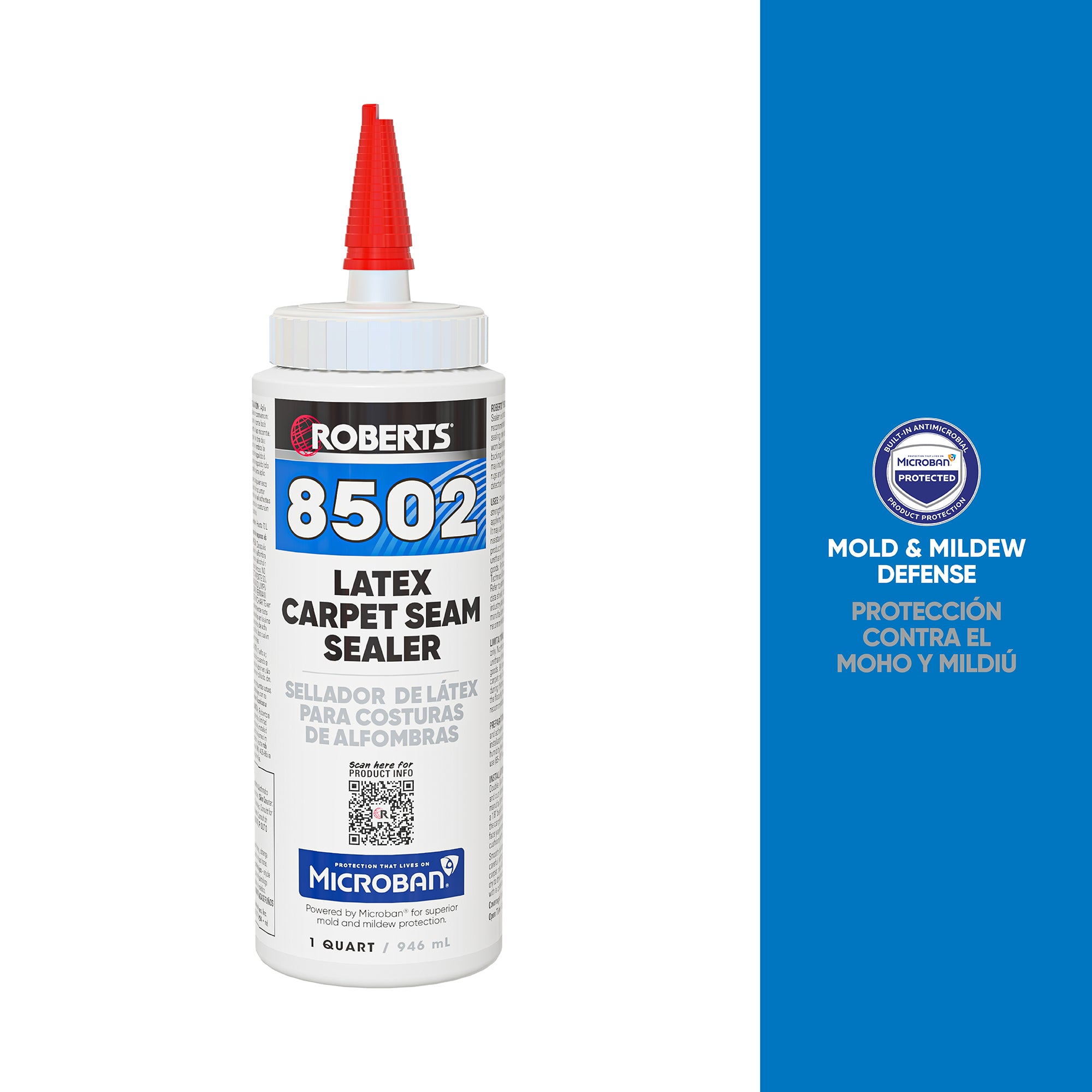 Roberts 8502 Carpet Latex Edge Adhesive (1 quart)