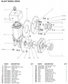 National 3395 Shot Blast Replacement Parts List