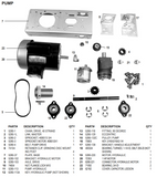 National 5280 Self-Propelled Floor Scraper Replacement Parts-A