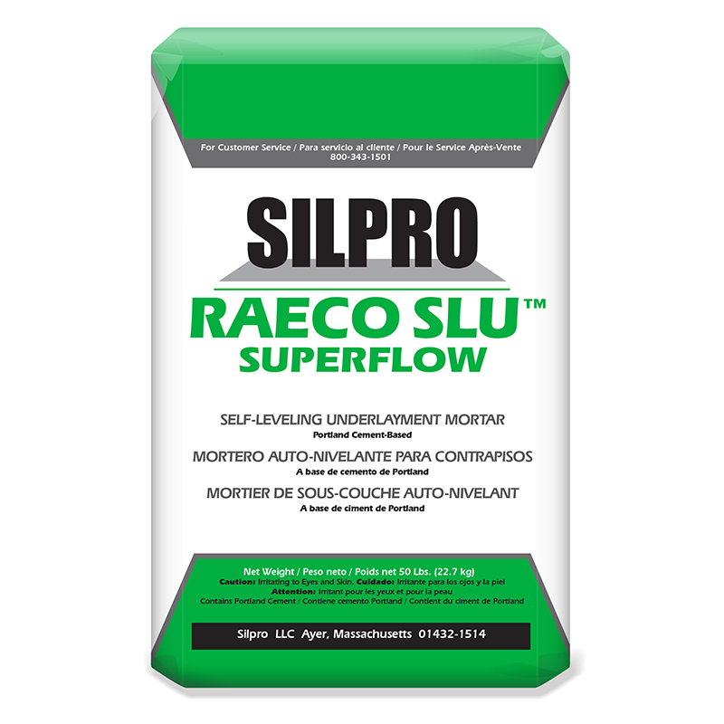 Nivelador autonivelante Superflow SILPRO Raeco® SLU™, bolsa de 50 lb