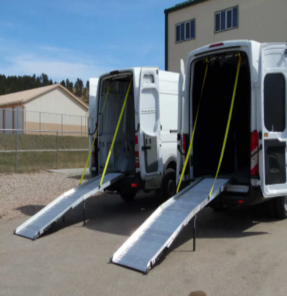 Bread Van Rear Ramp Gramps Ramps Aluminum Commercial Loading Van Ramp – PreFloorTools.com
