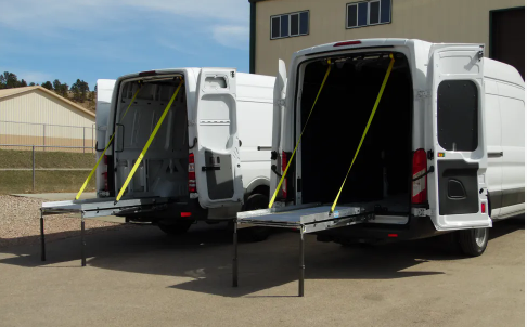 table view Aluminum Commercial Van Ramp