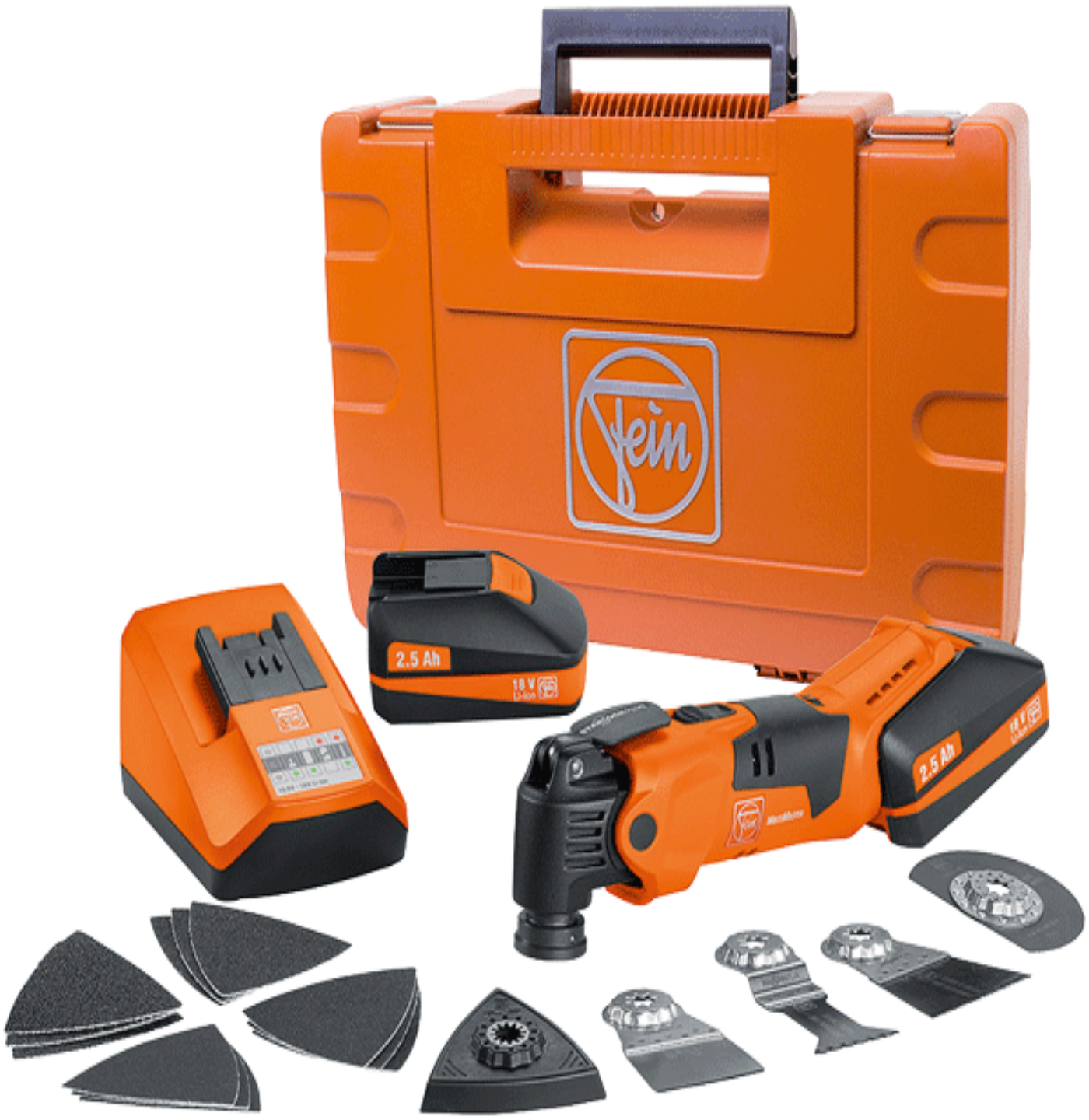Fein Cordless MultiMaster Tool Q-Start Kit w/ Case