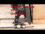 Straight Flush Cut Multi-Purpose 8.5" Worm Drive Circular & Undercut Saw