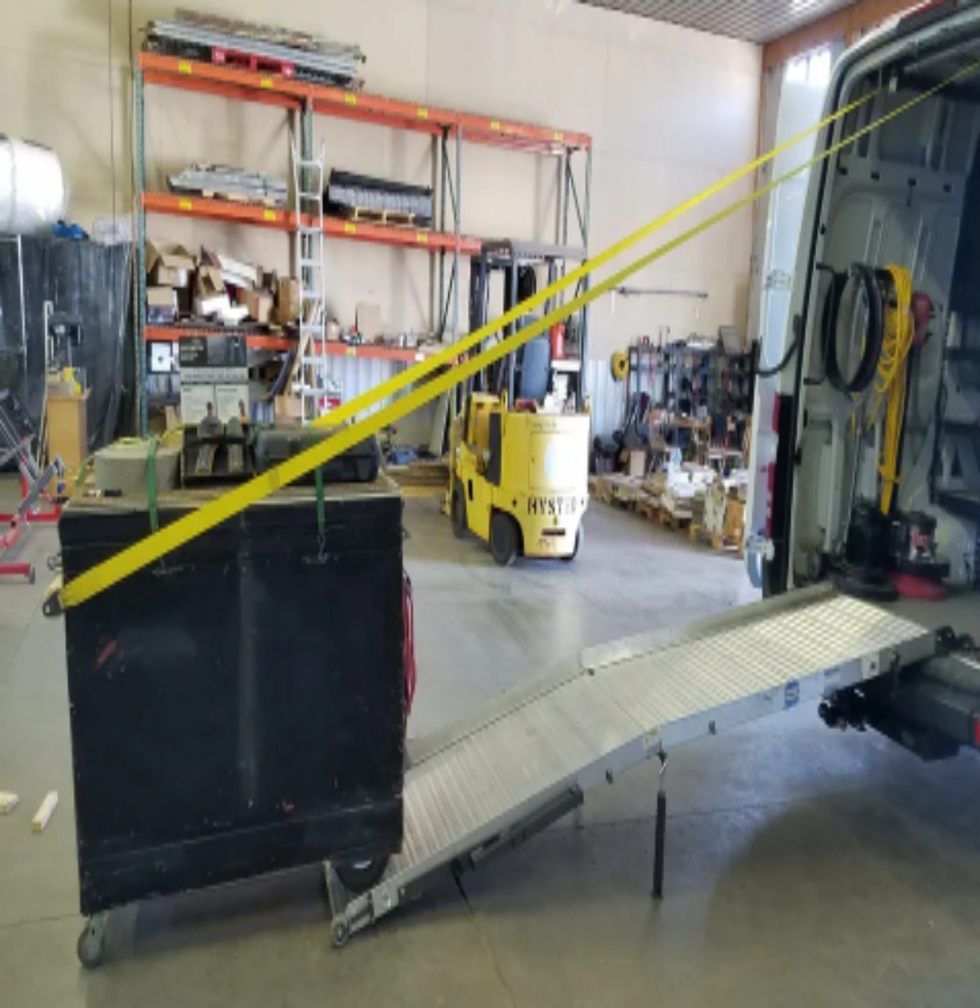 electric  Ramp Load Assist Bar