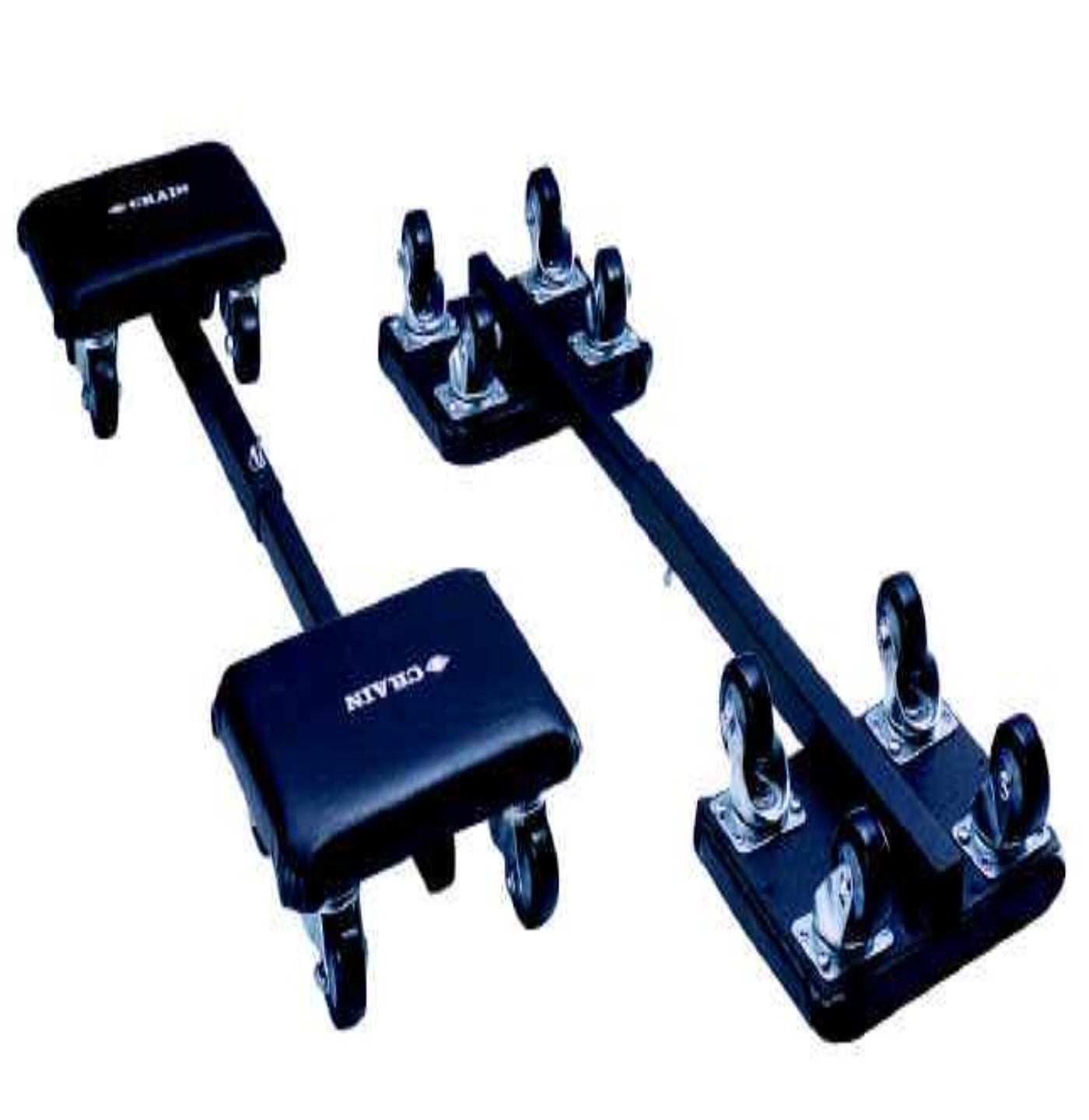 Crain 017 Metal Skat Skates adjustable dollies with soft urethane casters for heavy furniture and appliance moving