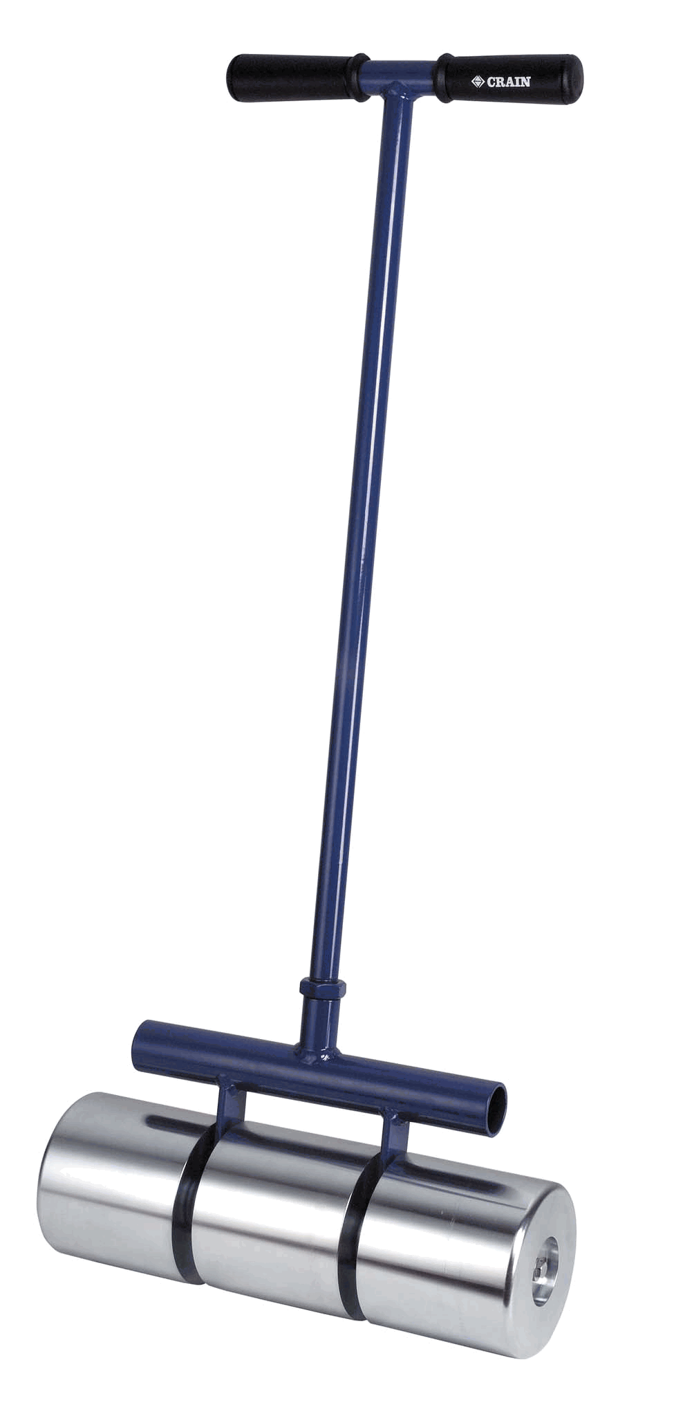 Crain 075 75lb Vinyl Roller with all-steel frame and protective wheeled case for professional flooring installations