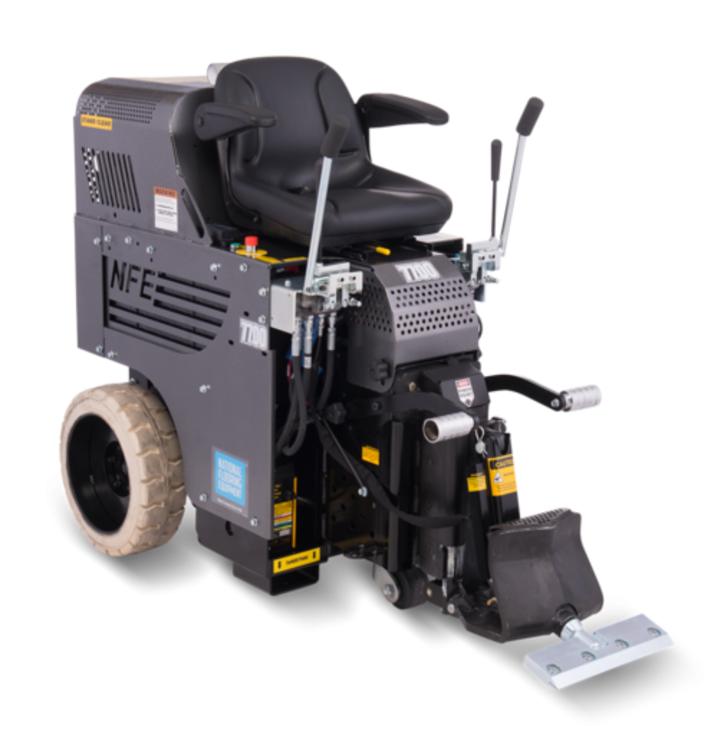 National Equipment 7700 High Speed All Day Battery Powered Ride On 