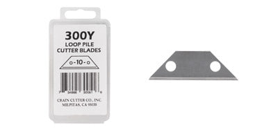 Crain No. 300Y Replacement Blades for Loop Pile Cutter – PreFloorTools.com