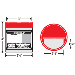 Gundlach 911 Nail Jar size