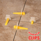QEP 99720 LASH Leveling Curved Clips