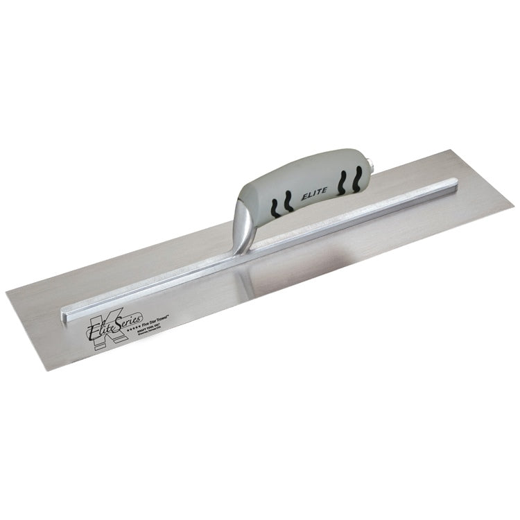 Kraft Tool CF549PF Golden Stainless Steel Cement Trowel - 20x5 Inch ProForm Handle