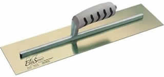 KRAFT 14"x5" Elite Series Five Star™ Golden Stainless Steel Cement Finish Trowel