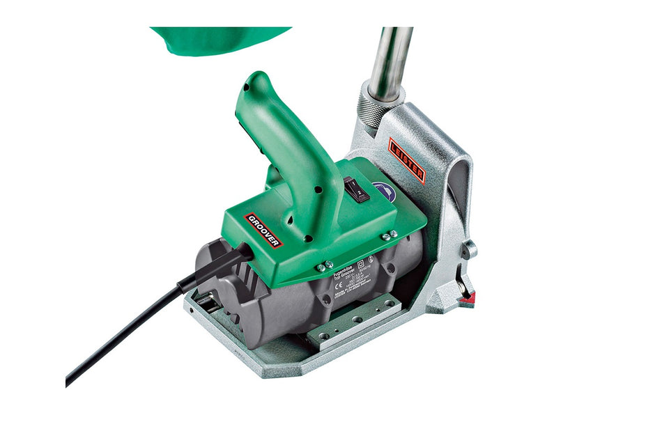 Leister power groover closer up