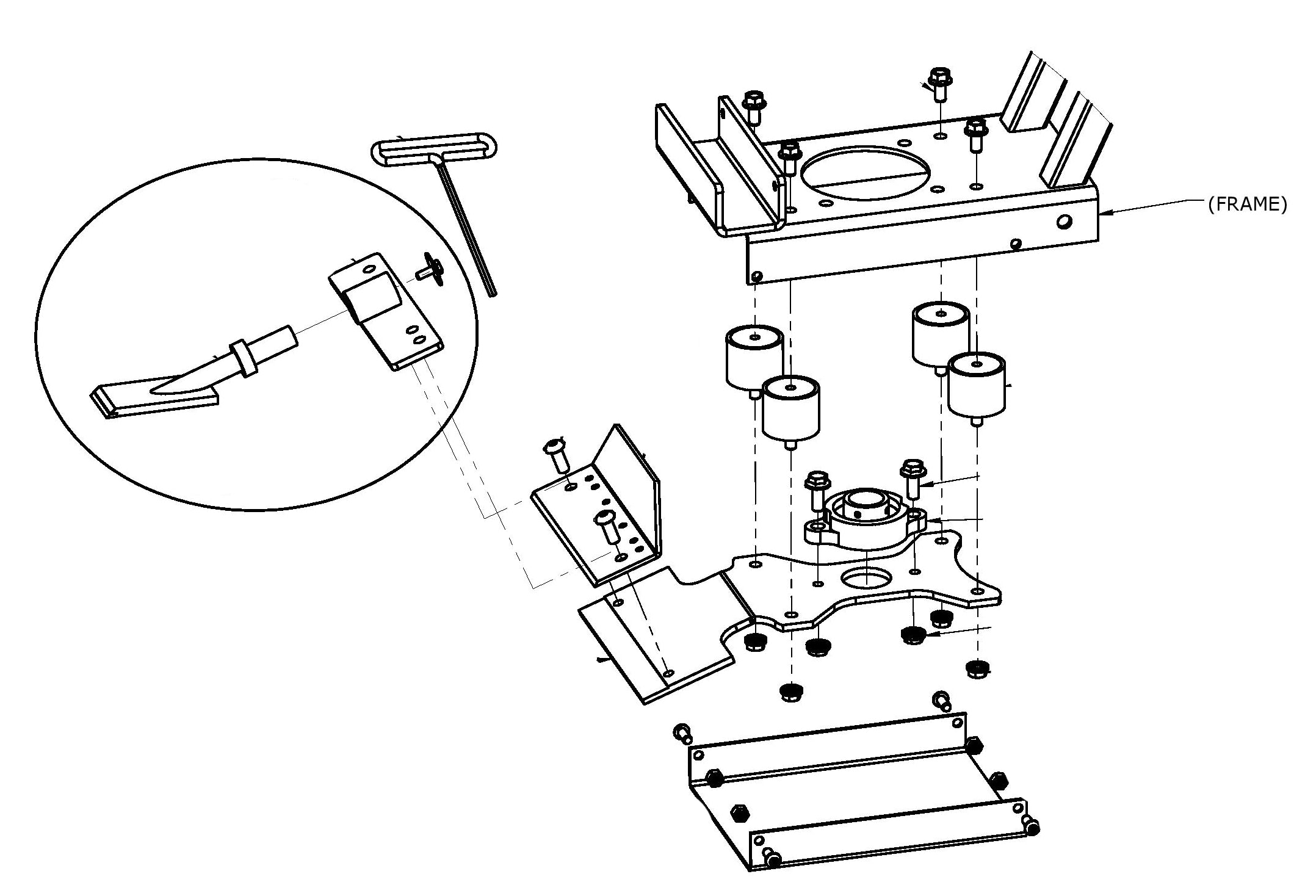 National 550 / 5280 Angle Shank Adaptor a-3