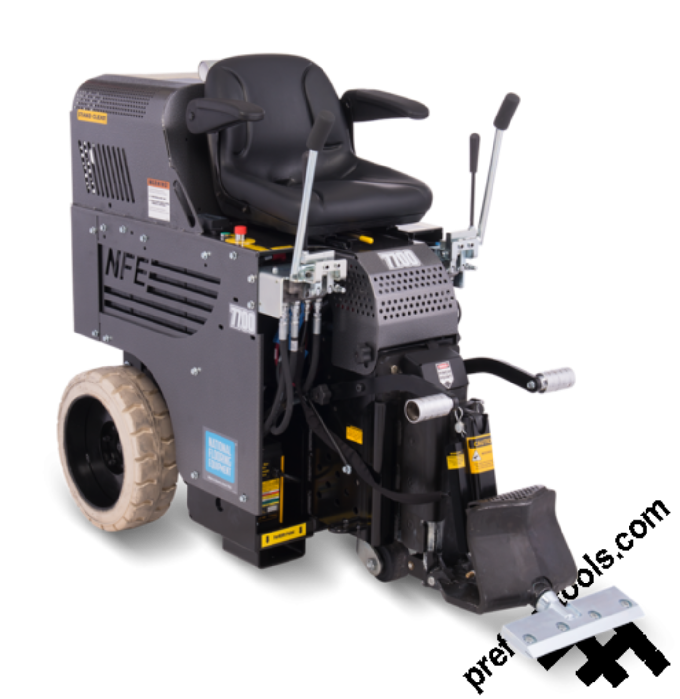  National Equipment 7700 All-Day Battery Ride-On Scraper 