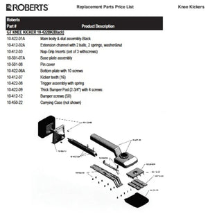 Roberts 10-412 Deluxe Knee Kicker