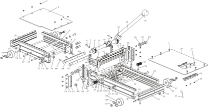 D-Cut RC-200 parts diagram