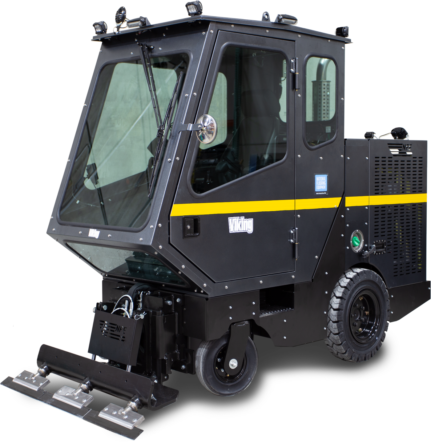 National Equipment Viking Ride-On Scraper